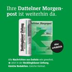Wobbler Recklinghäuser Zeitung Ostvest / Dattelner Morgenpost